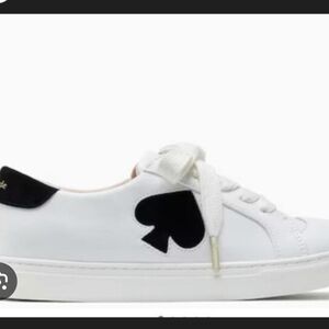 kate spade White Sneaker Sole with Branded Logo
